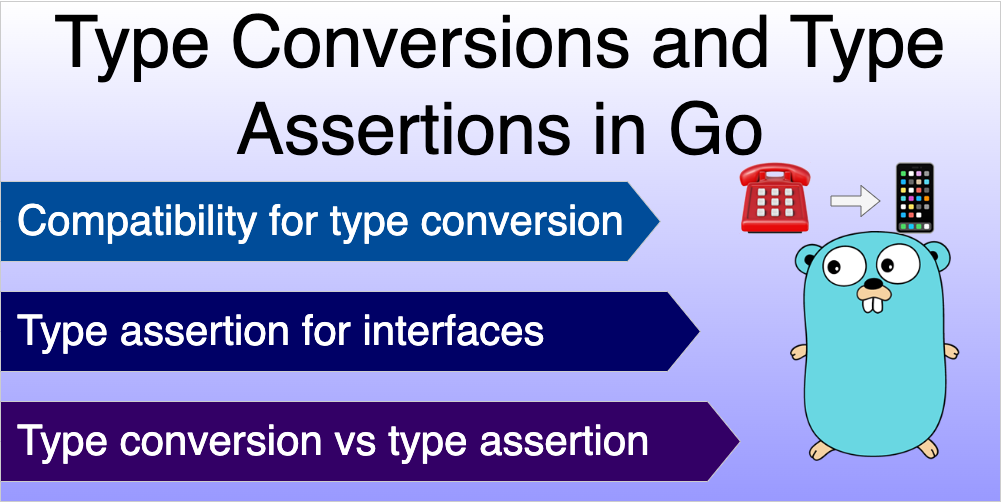 Type Conversion And Type Assertion In Golang - Everything You Need To Know  (With Examples)