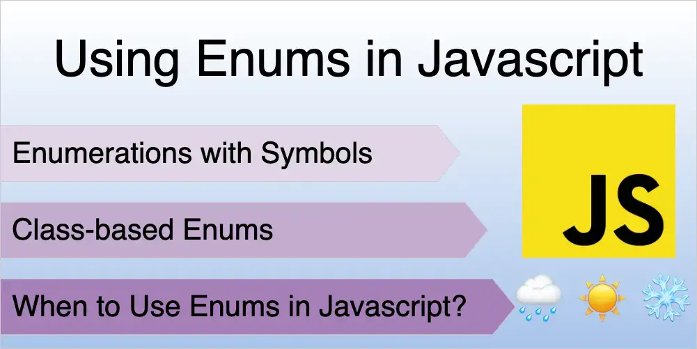 Using Enums (Enumerations) In Javascript